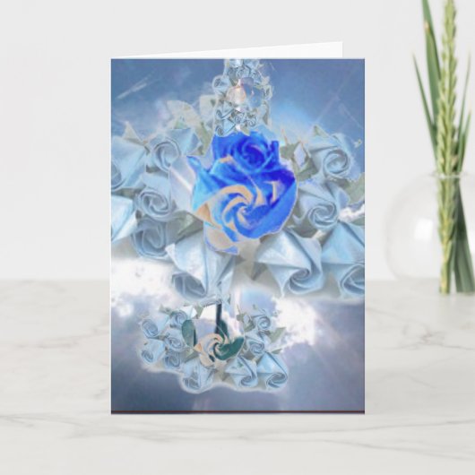 誠意をこめて! 挨拶状 カード (正面)