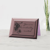 誠意を込めてお招待されれ 招待状 (正面)