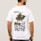 誤った権威の永遠の運動 Tシャツ (裏面)