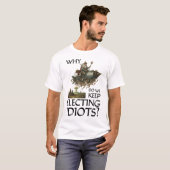 誤った権威の永遠の運動 Tシャツ (正面フル)