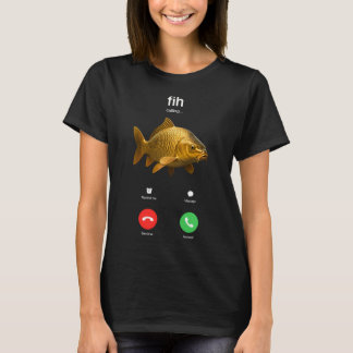 誤ってスペルされた魚のミーム フィッシュコーリング Tシャツ