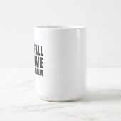 誤って秋する可能性がある コーヒーマグカップ (中央)