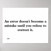 誤り ポスター (正面)