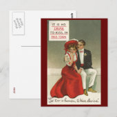 誤るのは人間であり、キスは、神の1909年のヴィンテージ ポストカード (正面/裏面)
