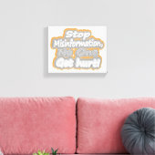 「誤ストップ情」かわいいデザイン。買今 キャンバスプリント (インサイチュ (リビング))