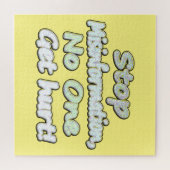 「誤ストップ情」かわいいデザイン。買今 ジグソーパズル (横)