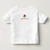 誤動作なし自閉症タグレスTシャツ4-5T トドラーTシャツ (裏面)