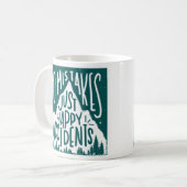 誤字なしハッピーアクシデント コーヒーマグカップ (正面左)