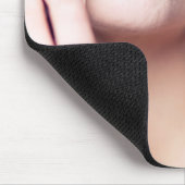 誤用リップスティック名前をカスタムするマウス マウスパッド (コーナー)