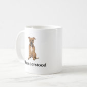 誤解されるピットブル- コーヒーマグカップ (正面左)