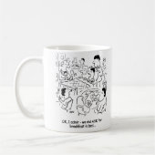 誤解オーバーブレックファーストインベッド コーヒーマグカップ (左)