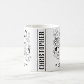 誤解オーバーブレックファーストインベッド コーヒーマグカップ (中央)