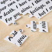 説得の文字 ジグソーパズル (側面)