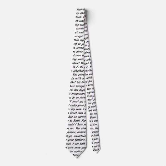 説得の文字 ネクタイ (正面)