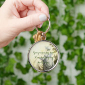 説得ラインJane AustenポートレートコンパクトMI キーホルダー (手)