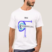 説得力のあるグラフィック Tシャツ (正面)