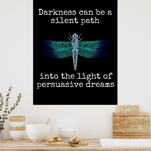 説得力のある感情やる気を起こさせる的刺激 ポスター (キッチン)