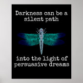 説得力のある感情やる気を起こさせる的刺激 ポスター (正面)