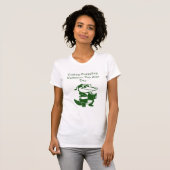 説得力のある物語を紡ぐライター デザイン Tシャツ (正面フル)