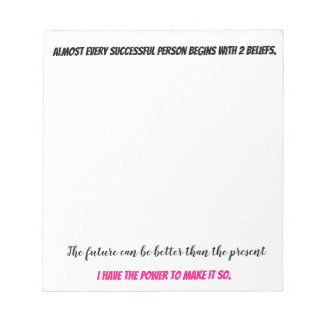 説得力のある考え ノートパッド