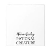 説得Jane Austen - Rational Creative I ノートパッド (正面)