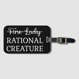 説得Jane Austen - Rational Creative I ラゲッジタグ