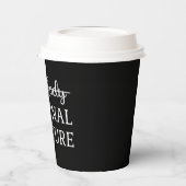 説得Jane Austen - Rational Creative I 紙コップ (左)