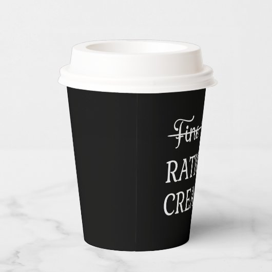 説得Jane Austen - Rational Creative I 紙コップ (右)