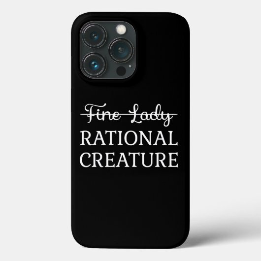 説得Jane Austen - Rational Creative I Case-Mate iPhoneケース (裏面)