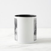 説教しているSt.ジーンMarie Vianney 19世紀 マグカップ (中央)