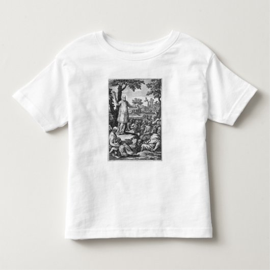 説教するへの販売のSt Francis トドラーTシャツ (正面)