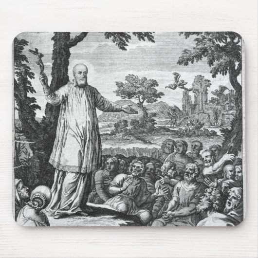 説教するへの販売のSt Francis マウスパッド (正面)