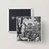 説教するへの販売のSt Francis 缶バッジ (正面&裏面)