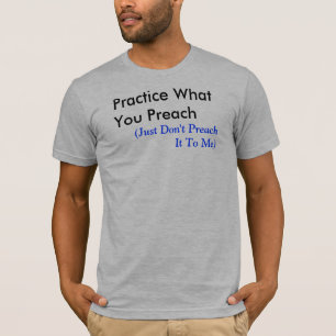説教する何を練習 Tシャツ