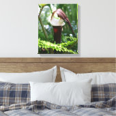 説教壇の花の大きなジャッキが閉まる キャンバスプリント (インサイチュ (寝室))