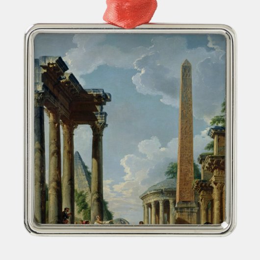 説教者との建築Capriccio メタルオーナメント (正面)