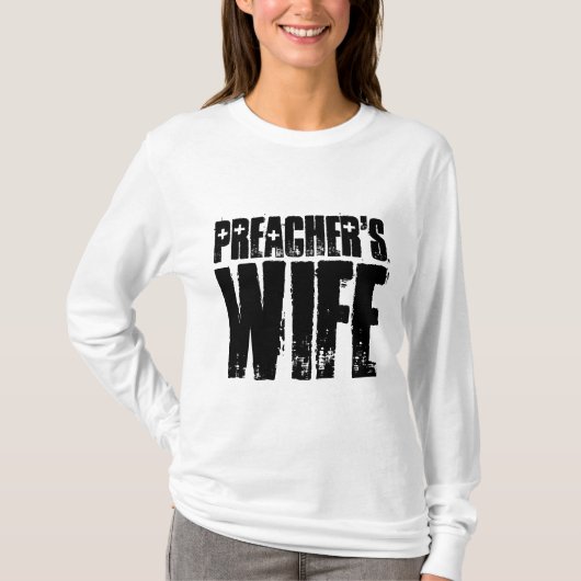 説教者の妻Tシャツ Tシャツ (正面)