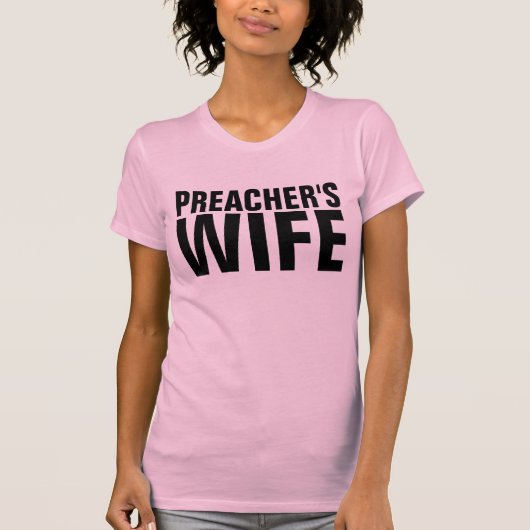 説教者の妻Tシャツ Tシャツ (正面)