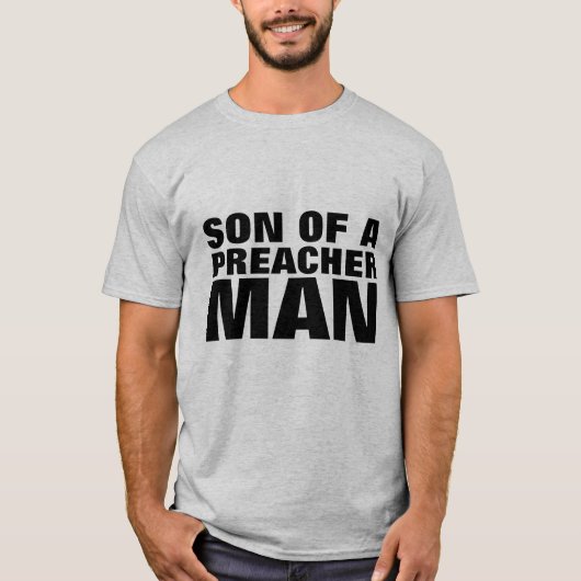 説教者の息子Tシャツ Tシャツ (正面)