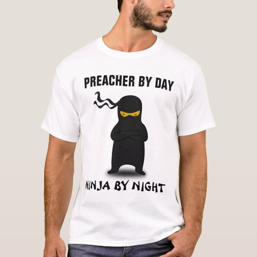 説教者の牧師のTシャツ Tシャツ (正面)