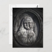 説教者の男性はがき ポストカード (正面/裏面)