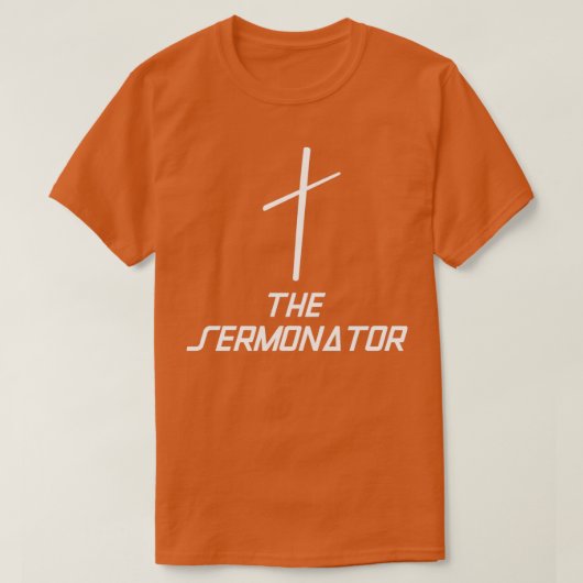 説教者の説教者の宗教 Tシャツ (デザイン正面)