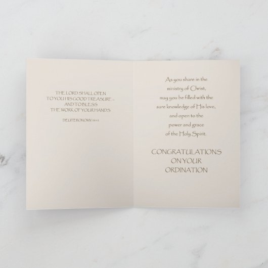 説教者の調整おめでとう、メタルクロス カード (内部)