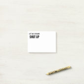 説明しよう ポストイット (デスク上)