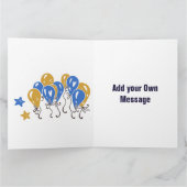 説明を読む - 折りたたまれたグリーティングカードのみ カード (内部)