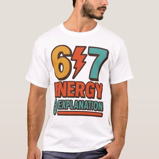 説明不要アティテュードグラフィック Tシャツ (正面)
