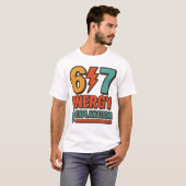 説明不要アティテュードグラフィック Tシャツ (正面フル)