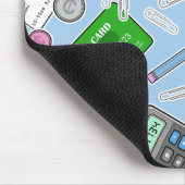 説明/会計士のテーマパターン マウスパッド (コーナー)