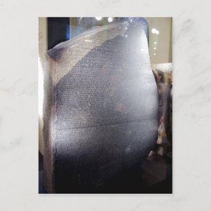 説明： The Rosetta Stone British Museum Sour ポストカード