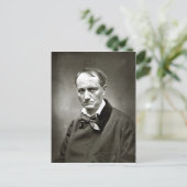説明Charles Baudelaire (1821-1867)スキャン ポストカード (スタンド正面)